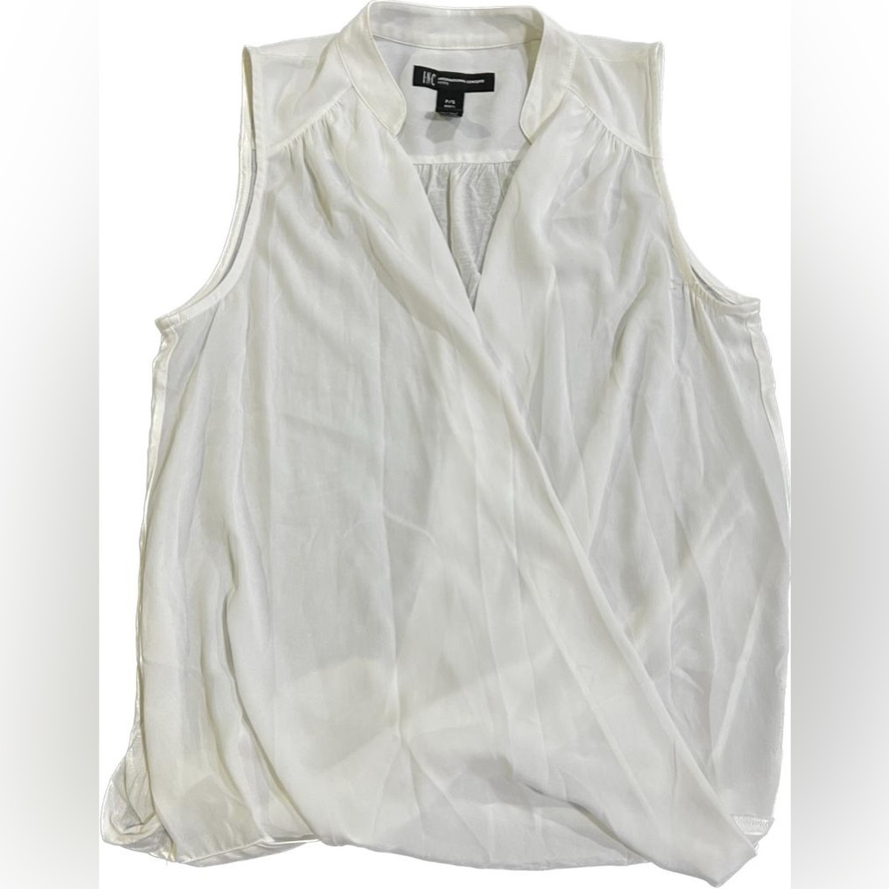INC white top Sz S (petite)